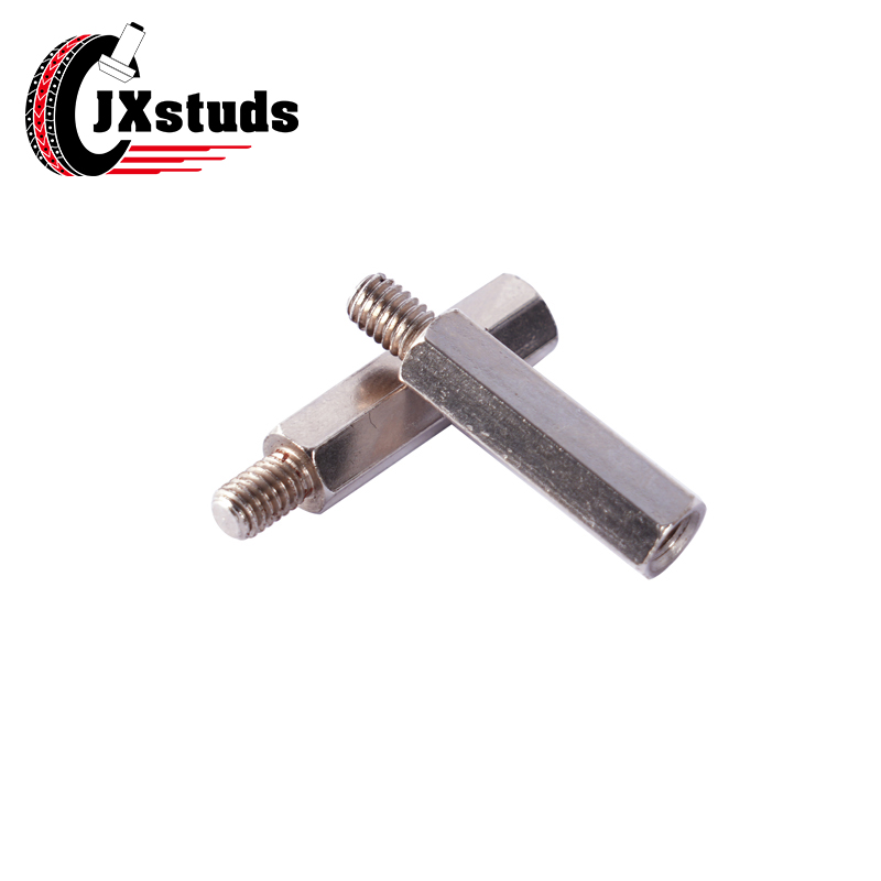 Stainless Steel Male-Female Hex Standoff | Threaded Hex Union with Stud End