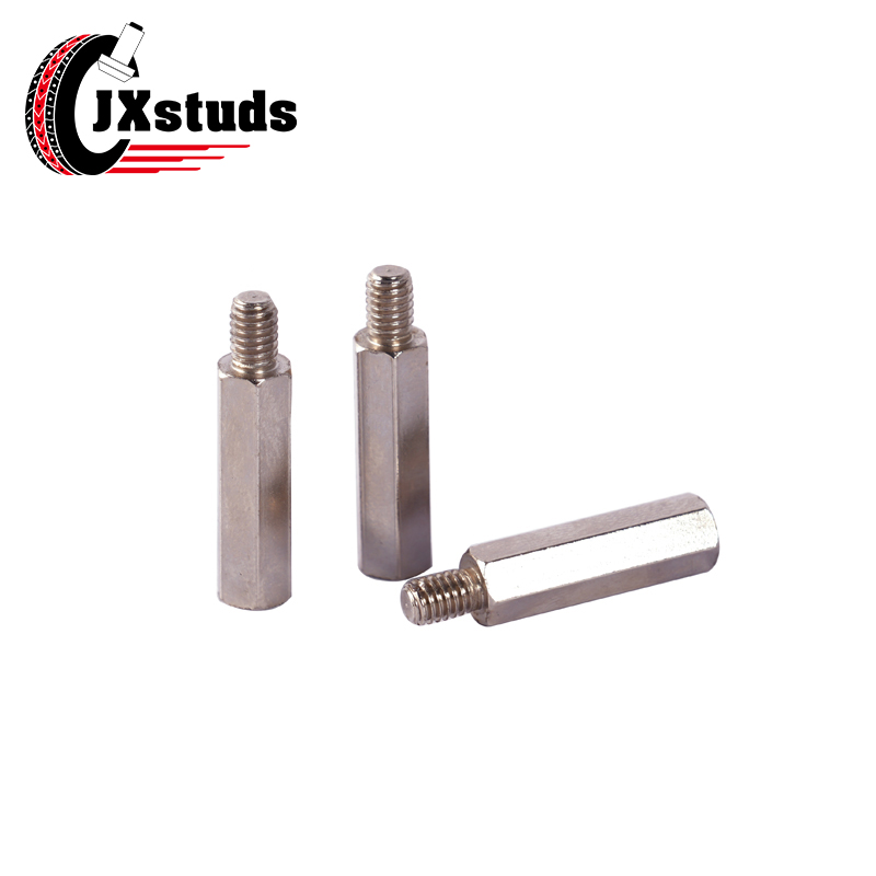Stainless Steel Male-Female Hex Standoff | Threaded Hex Union with Stud End
