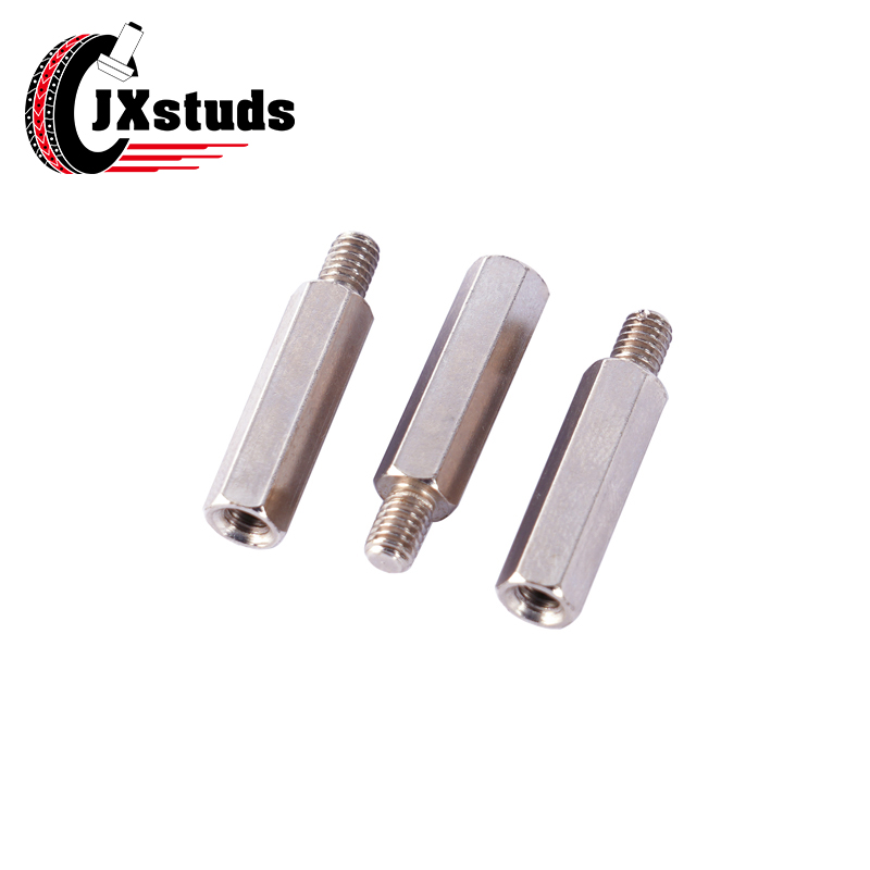 Stainless Steel Male-Female Hex Standoff | Threaded Hex Union with Stud End
