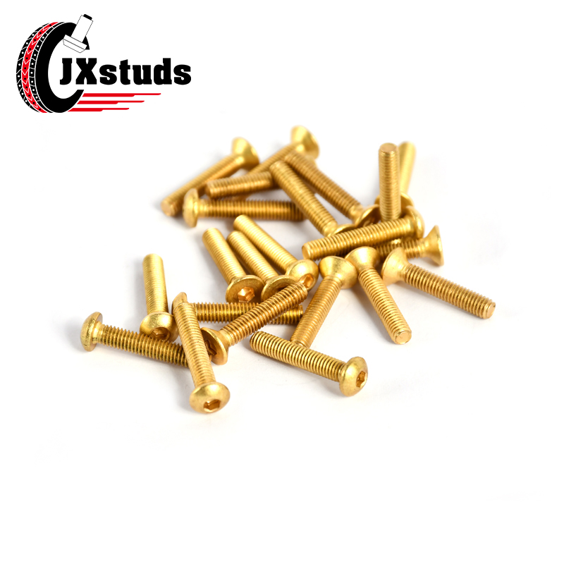 Brass Countersunk Hex Socket Screw | Flat Head Allen Fastener for Flush-Mount Applications