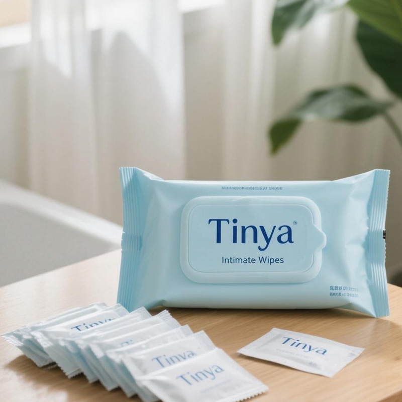 Organic Antibacterial Intimate Wipes For Women