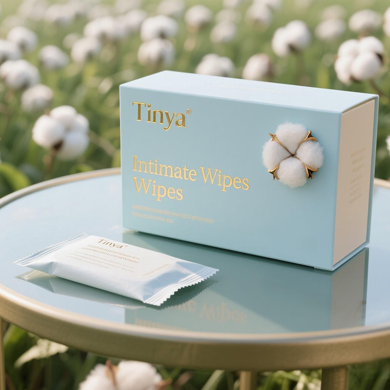 Individually Wrapped Natural Intimate Wipes