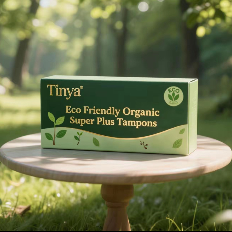Eco Friendly Organic Super Super Plus Tampons