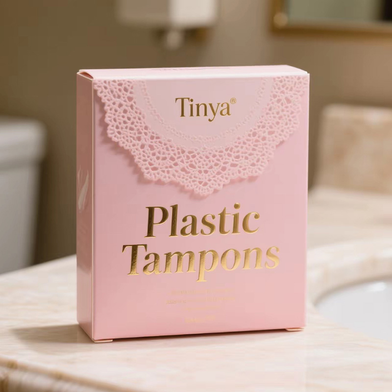 Mehki menstrualni tanki tamponi za začetnike