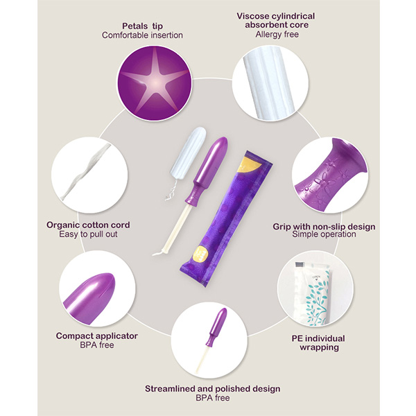 Super Absorbent Hypoallergenic Soft Tampons