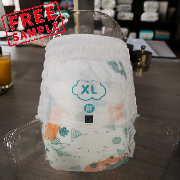 Eco-Friendly Wood Pulp Core Baby Diaper Pants