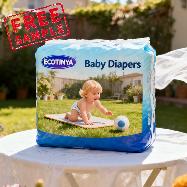 Ultra Thin Disposable Baby Diapers with Stretchy Waistband