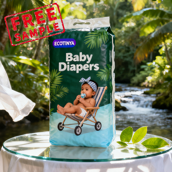 Eco-Friendly Wood Pulp Core Baby Diapers