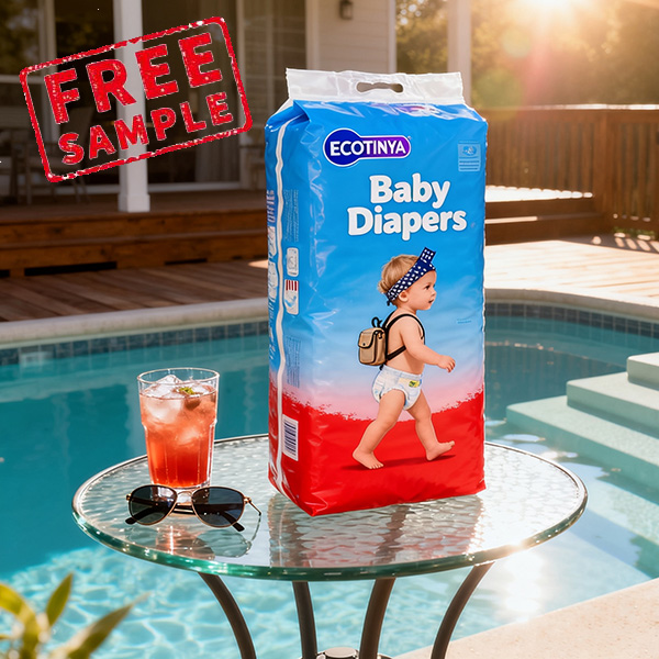 Eco-Friendly T-Shape Baby Diaper Private Label