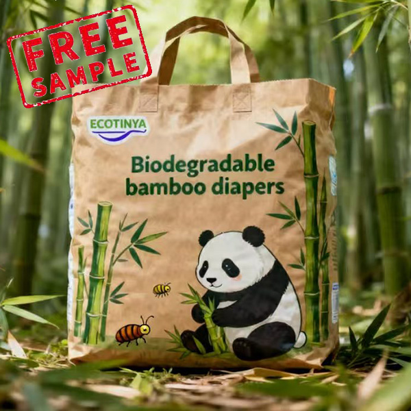 Natural Bamboo Fiber Diapers For Babies