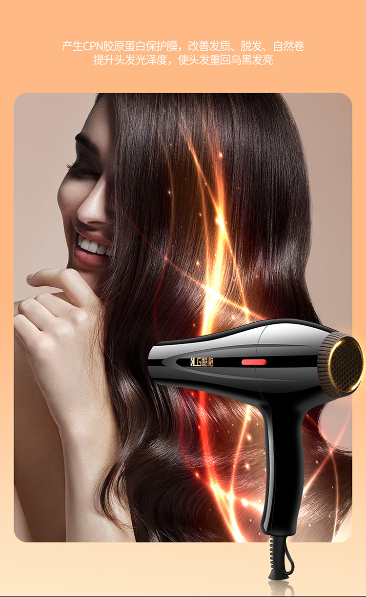 Portable Blow Dryer And Diffuser For Curly Wavy Hair For Straight