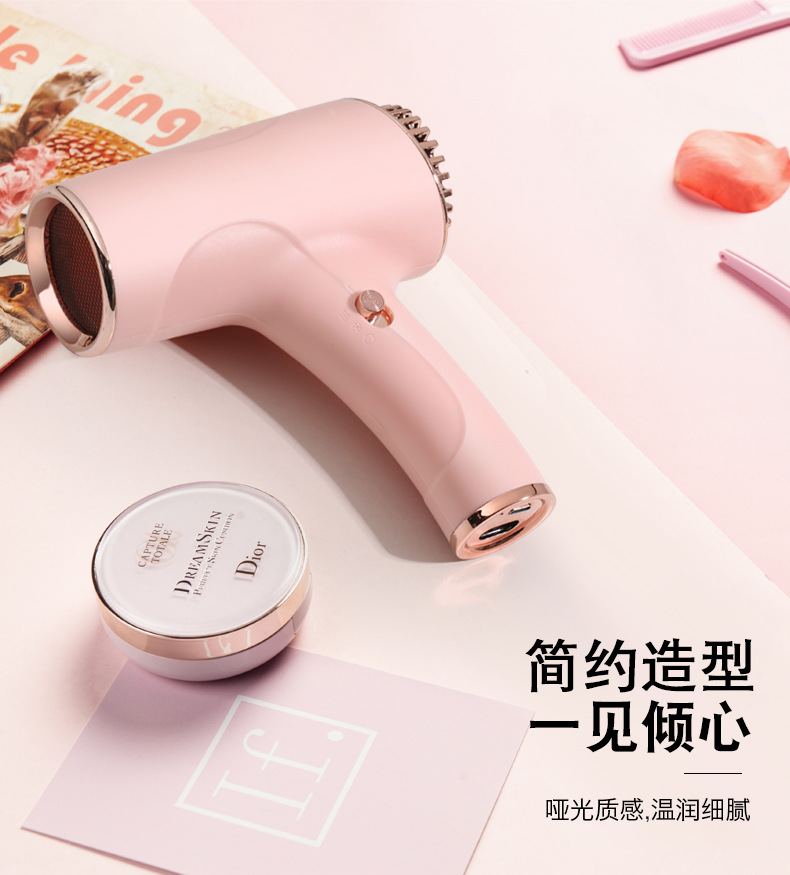 Portable Usb Rechargeable Hair Dryer Blower Wireless