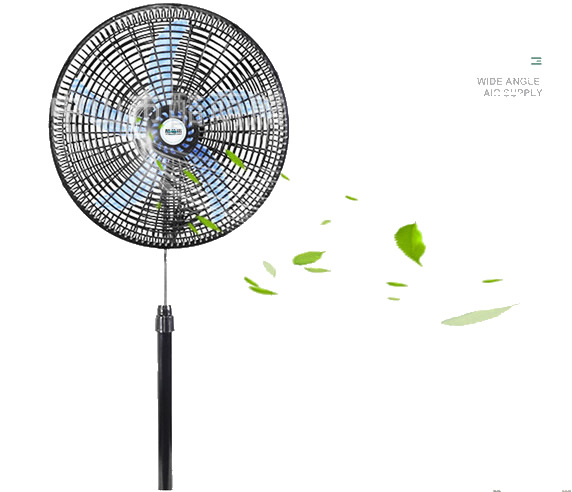 Metal Blade Stainless Floor Standing Fans