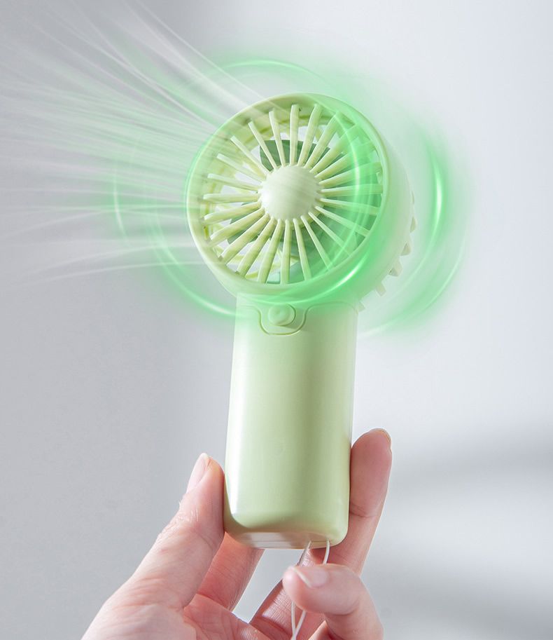 handheld fan rechargeable manual electric mini