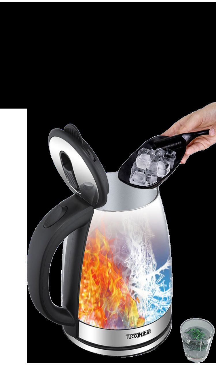 electric water kettle glass