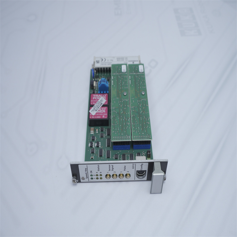 A6312 06 CON021 EMERSON Monitor de velocidade e chave
