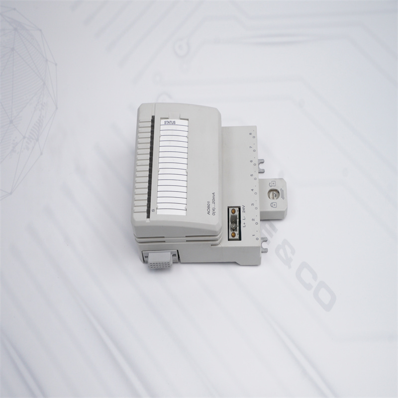 ABB AO801 3BSE020514R1 Analog Çıkış 8 kanallı modül