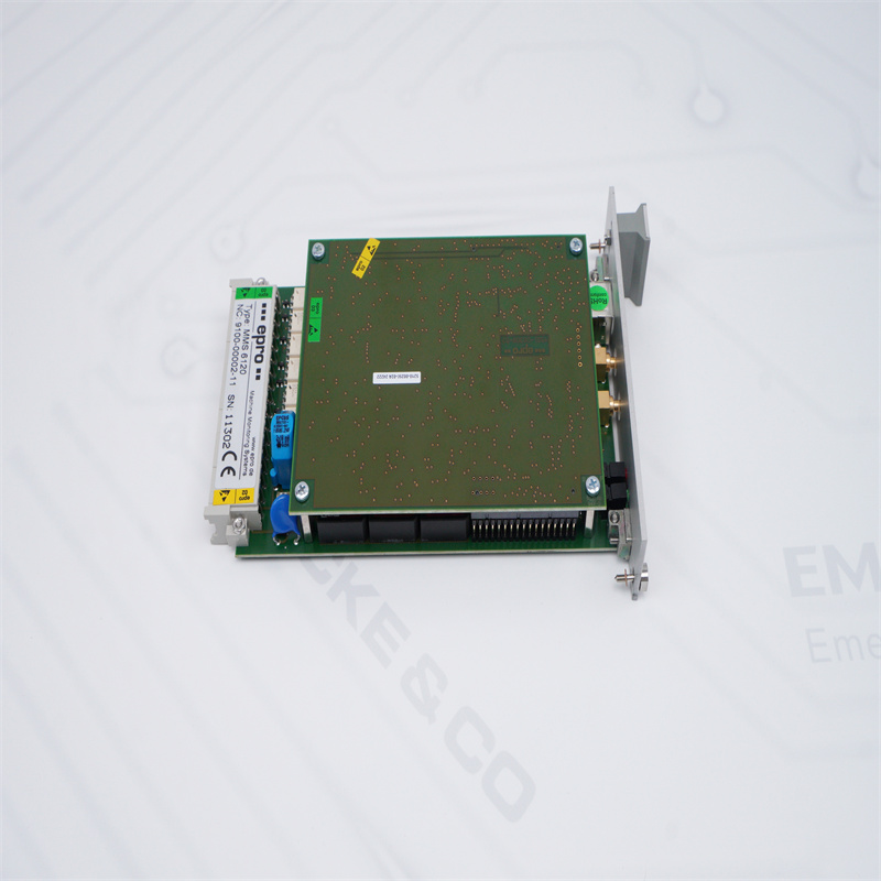 Módulo de medição de vibração de rolamento de canal duplo EPRO MMS6120 Emerson