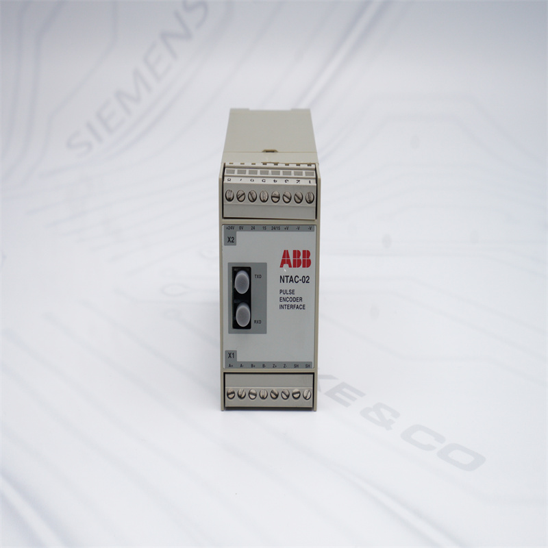 Giao diện bộ mã hóa xung ABB NTAC-02