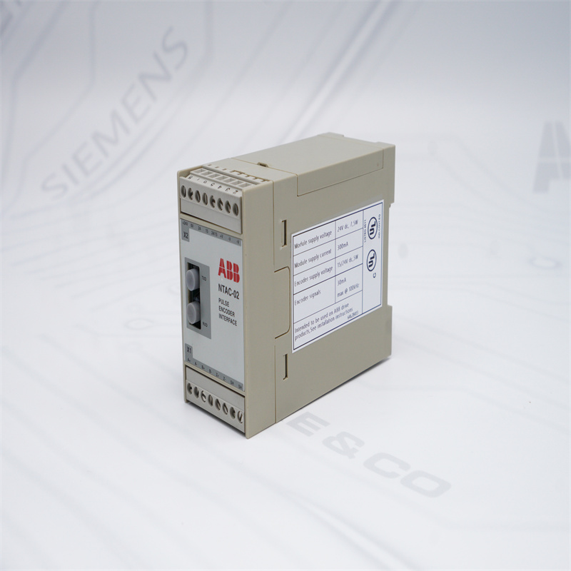 Giao diện bộ mã hóa xung ABB NTAC-02