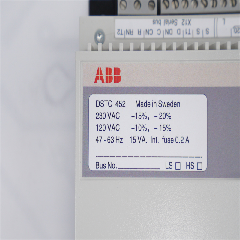 ABB DSTC452 A Haberleşme Modülü