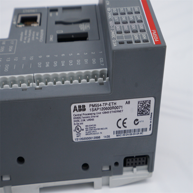 ABB PM554-TP-ETH 1SAP120600R0071 CPU Modülü