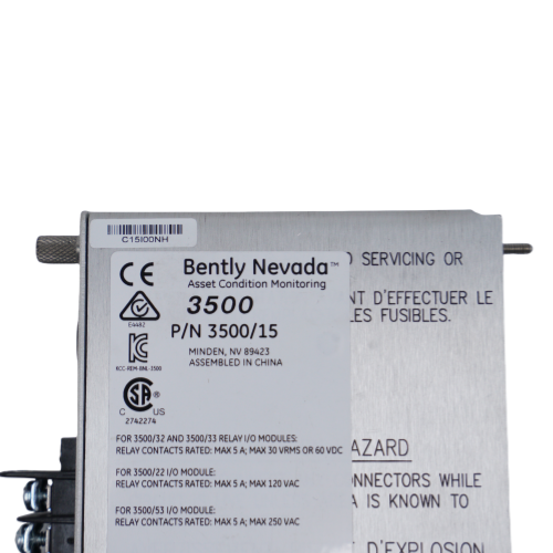 Bently Nevada 3500/15