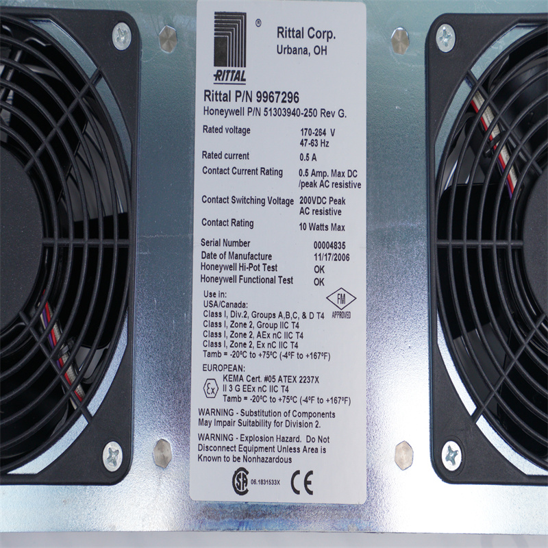 51303940-250 Ventilador de gabinete HONEYWELL com alarme