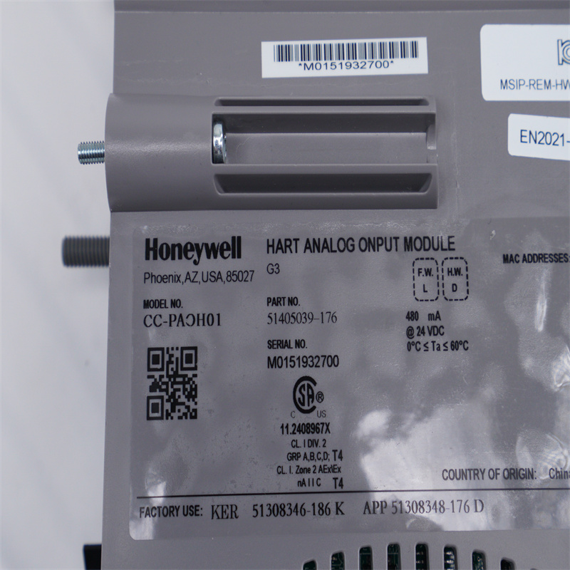 CC-PAOH01 51405039-176 HONEYWELL Analog Çıkış Modülü
