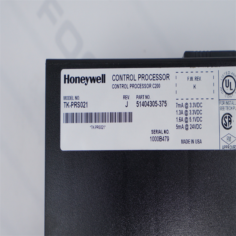 TK-PRS021 51404305-375 وحدة معالج التحكم HONEYWELL