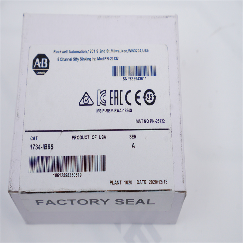 1734-IB8S Allen Bradley POINT Guard I/O Güvenlik Modülleri