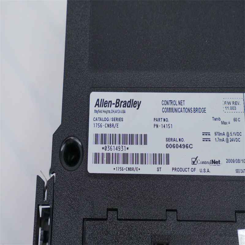 1756-CNBR/E Allen Bradley PLC Giriş/Çıkış Modülü