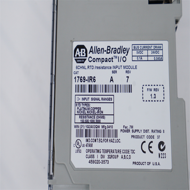 1769-IR6 Allen Bradley RTD/Direnç Giriş Modülü