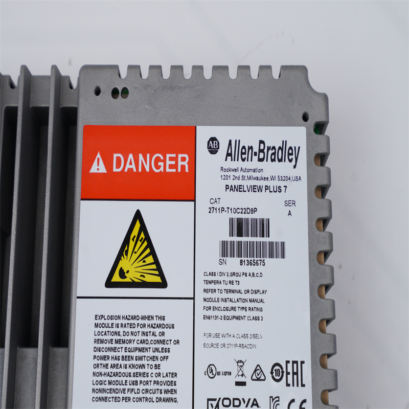 2711P-T10C22D9P Allen Bradley Performans Renkli Terminal