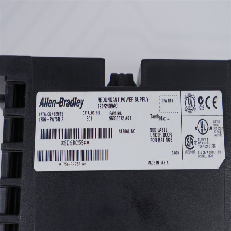 1756-PA75R Allen Bradley Güç Kaynağı