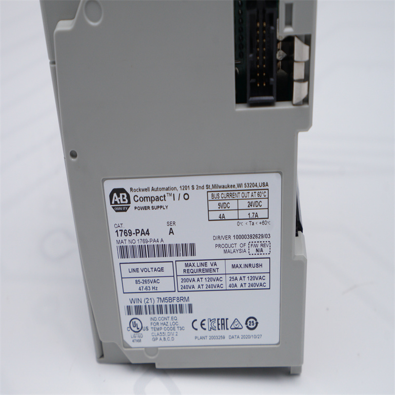 1769-PA4 Allen Bradley Kompakt G/Ç Genişletme Güç Kaynağı