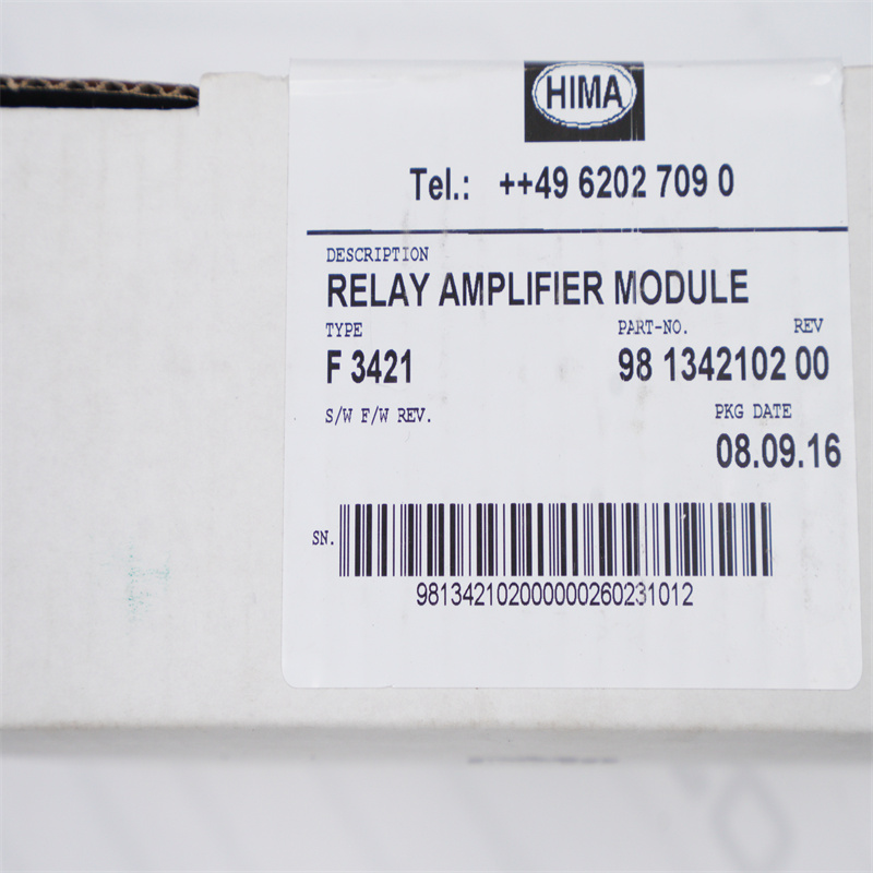F3421 HIMA Dijital Çıkış Modülü