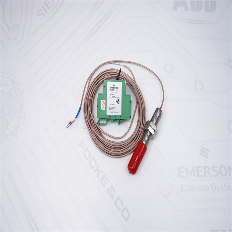 CON041 PR6424 006-131 Emerson Eddy Current Sinyal Dönüştürücü