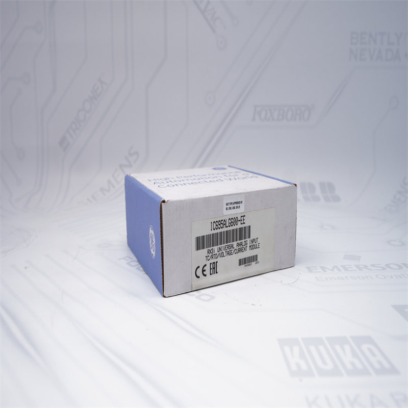 Módulo de entrada analógica universal IC695ALG600-EE GE RX3i