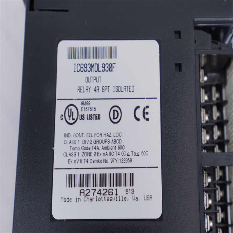IC693MDL930 GE İzoleli Röle Çıkış modülü