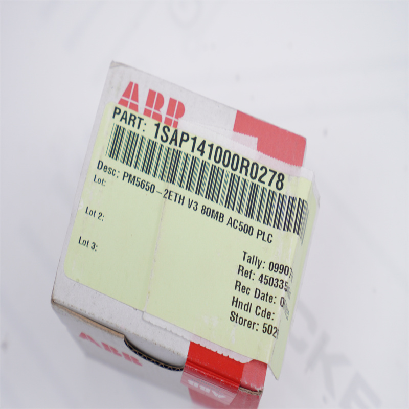 ABB PM5650-2ETH 1SAP141000R0278 İşlemci modülü