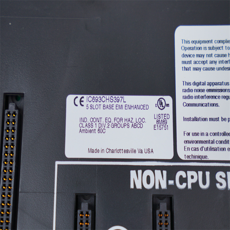 IC693CHS397L GE Yuva Tabanı