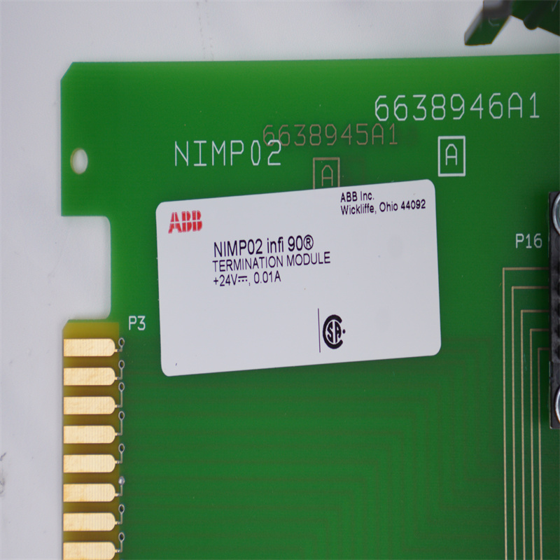NIMP02 ABB İşlemci Sonlandırma Modülü