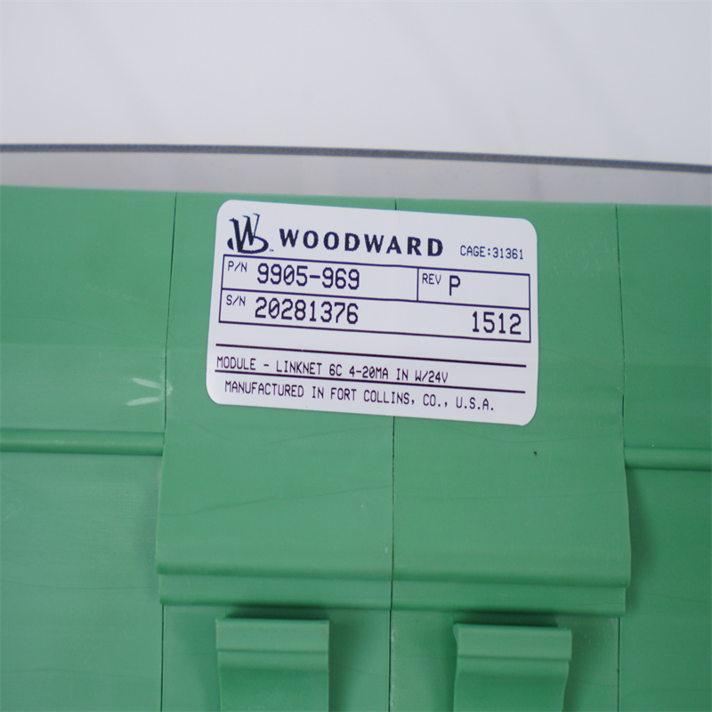 9905-969 Woodward Linknet Modülü 6 Kanal