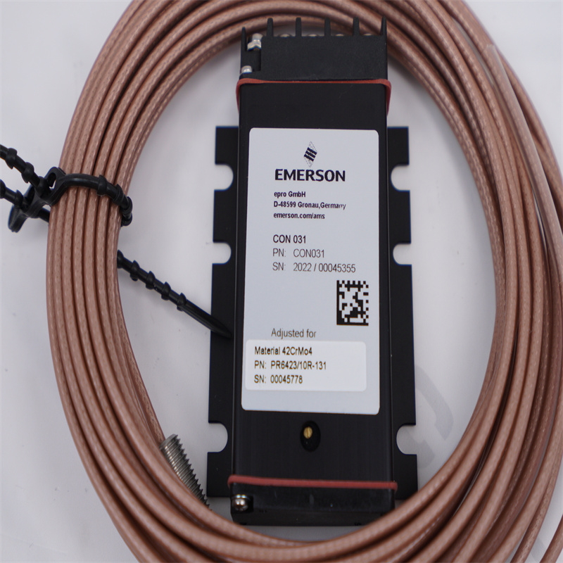 CON031 PR6423/10R-131 Emerson Eddy Akım Sensörü