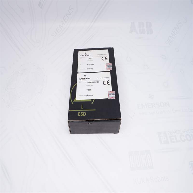 PR6423/101-101 CON031 Emerson Eddy Akım Sensörü