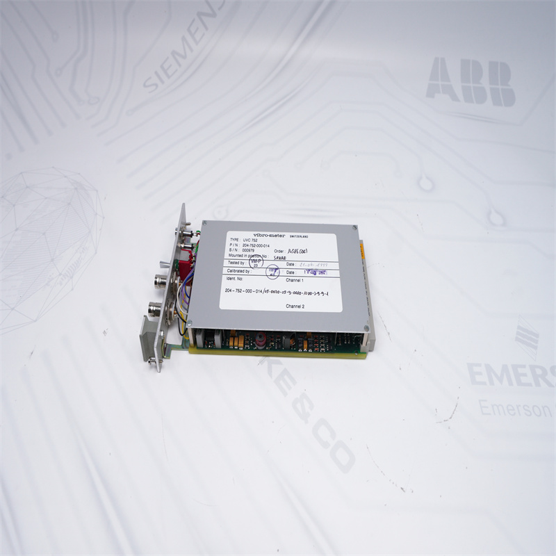 UVC752 204-752-000-014 VIBROMETRE Titreşim İşlemci Modülü