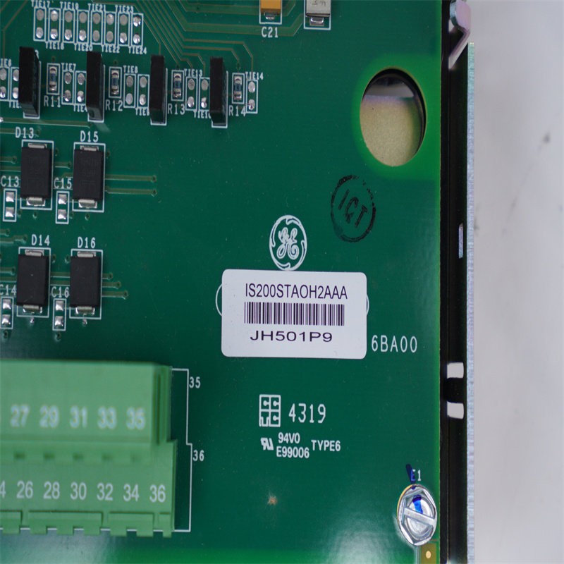 IS230SNAOH2A GE Analog Çıkış Terminal Kartı