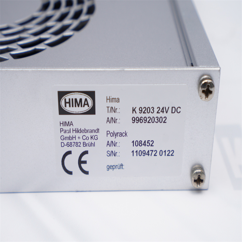 K9203 HIMA T4 Fan Modülü Tipi