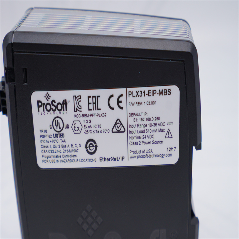 PLX31-EIP-MBS PROSOFT Ethernet IP para Gateway Modbus Serial